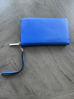 Halogen Zip Accordian Wallet EUC